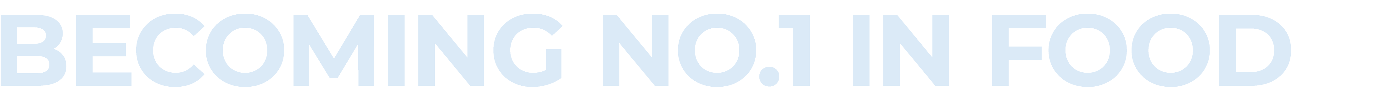 BECOMING NO.1 IN FOOD